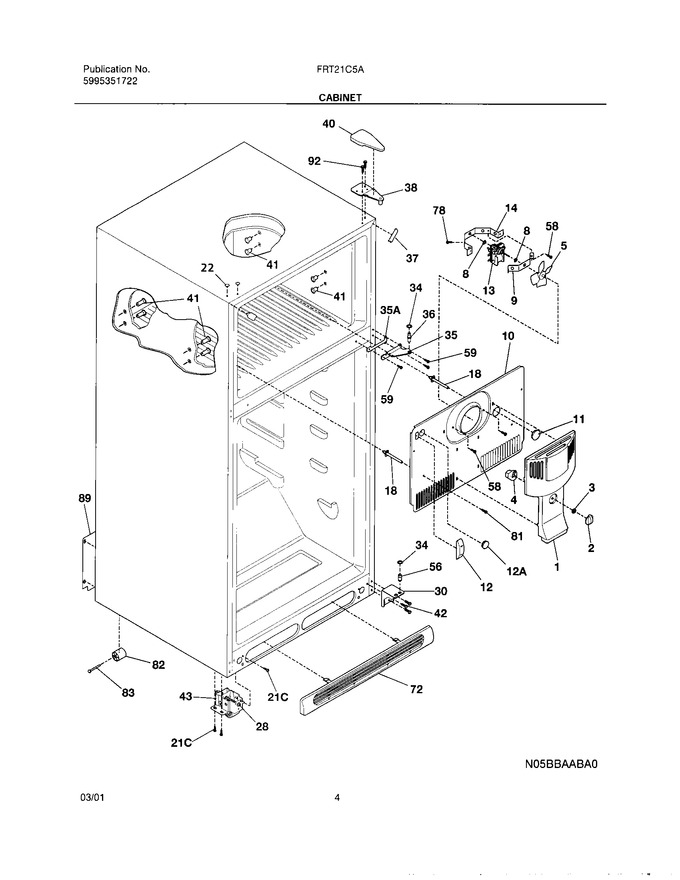 Diagram for FRT21C5AW0
