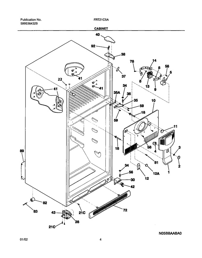 Diagram for FRT21C5AW3