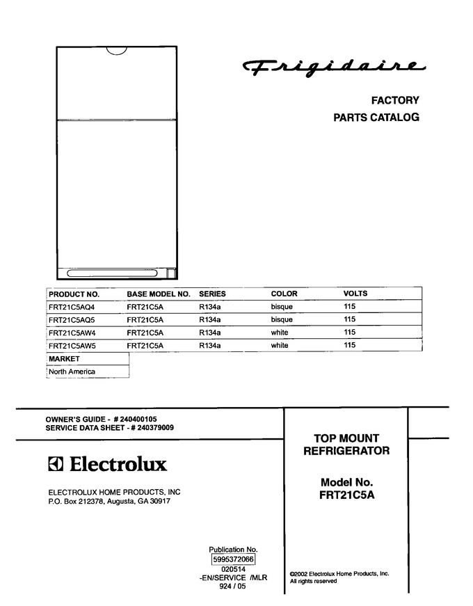 Diagram for FRT21C5AQ4