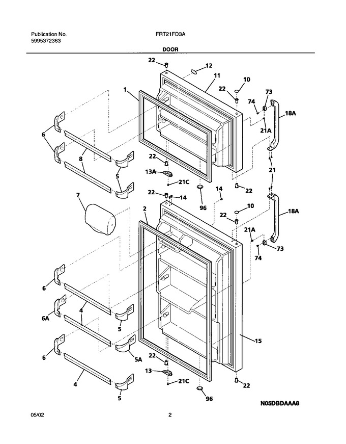 Diagram for FRT21FD3AQ4