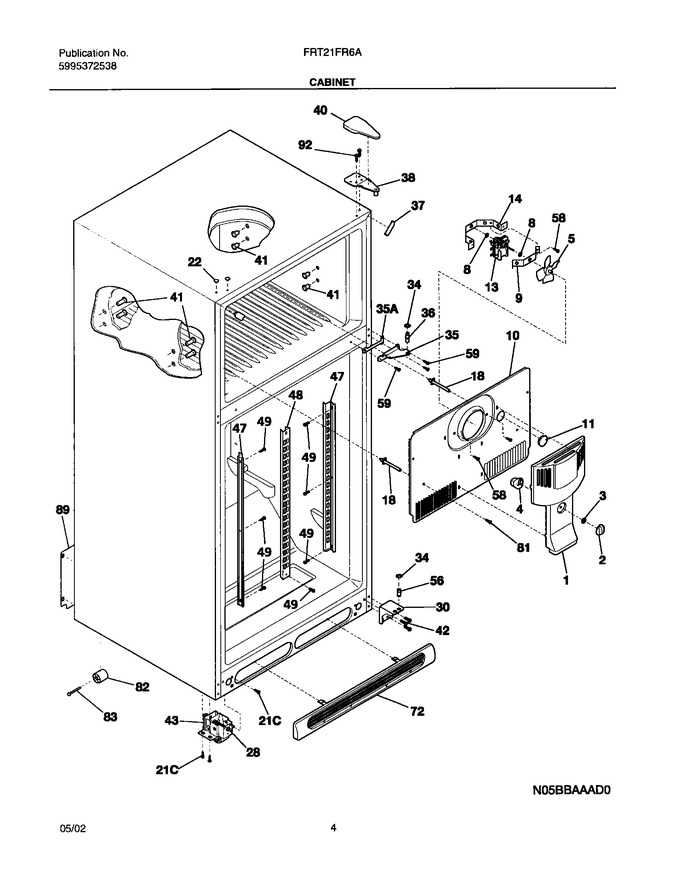 Diagram for FRT21FR6AQ5