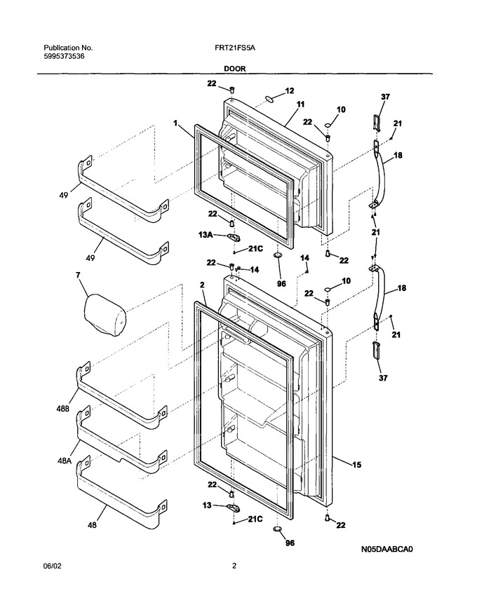 Diagram for FRT21FS5AQ5