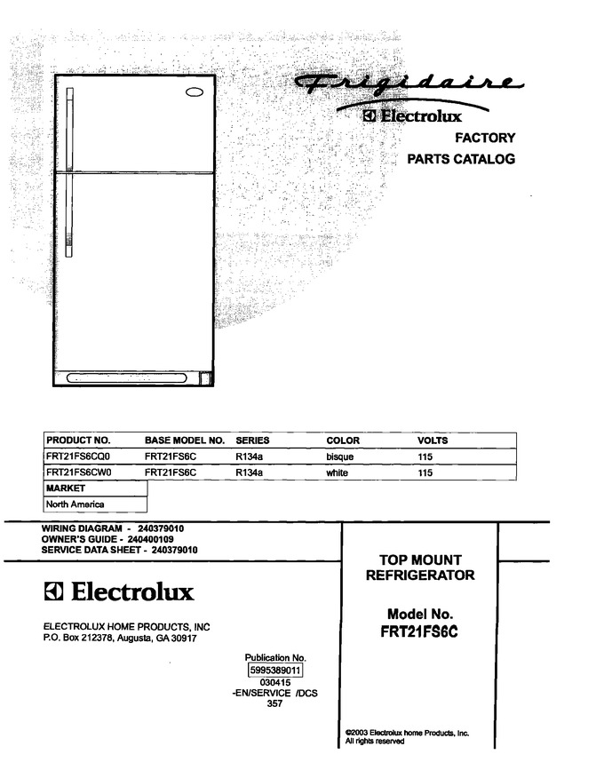 Diagram for FRT21FS6CQ0