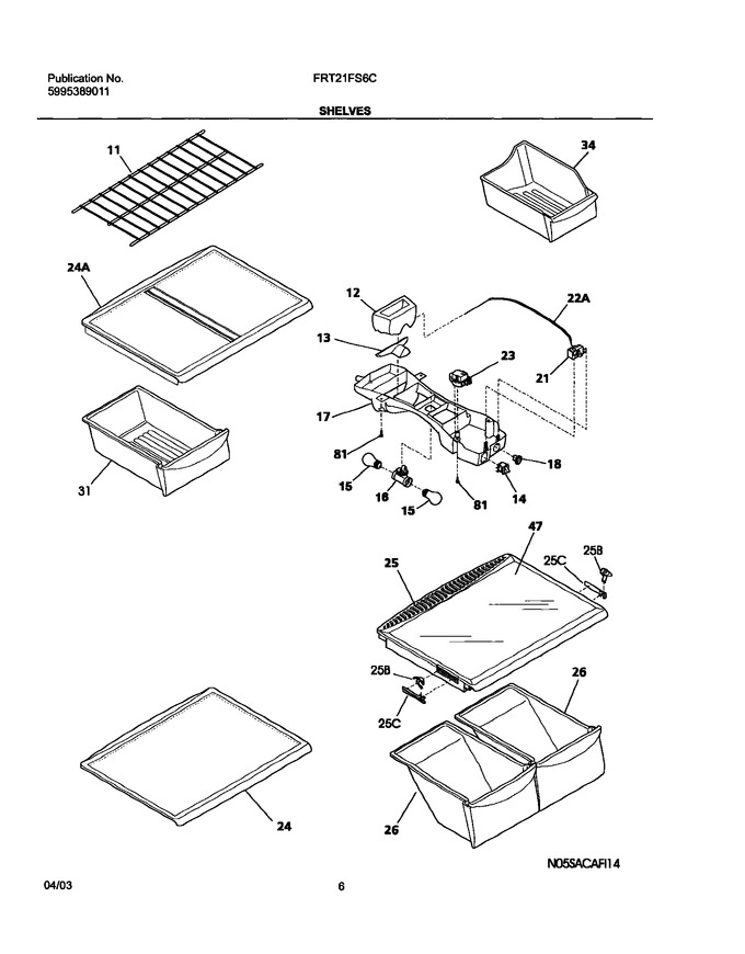 Diagram for FRT21FS6CQ0