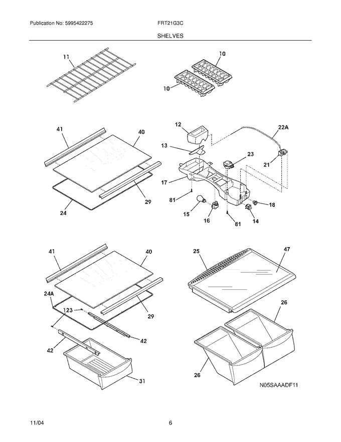 Diagram for FRT21G3CW9