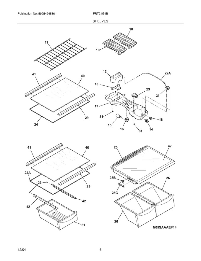 Diagram for FRT21G4BW9