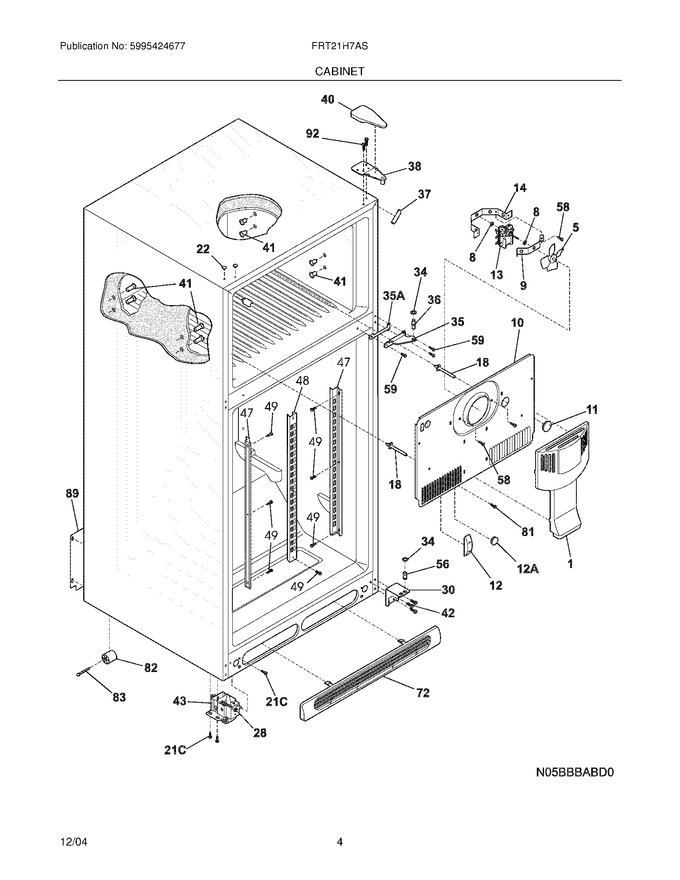 Diagram for FRT21H7ASK6