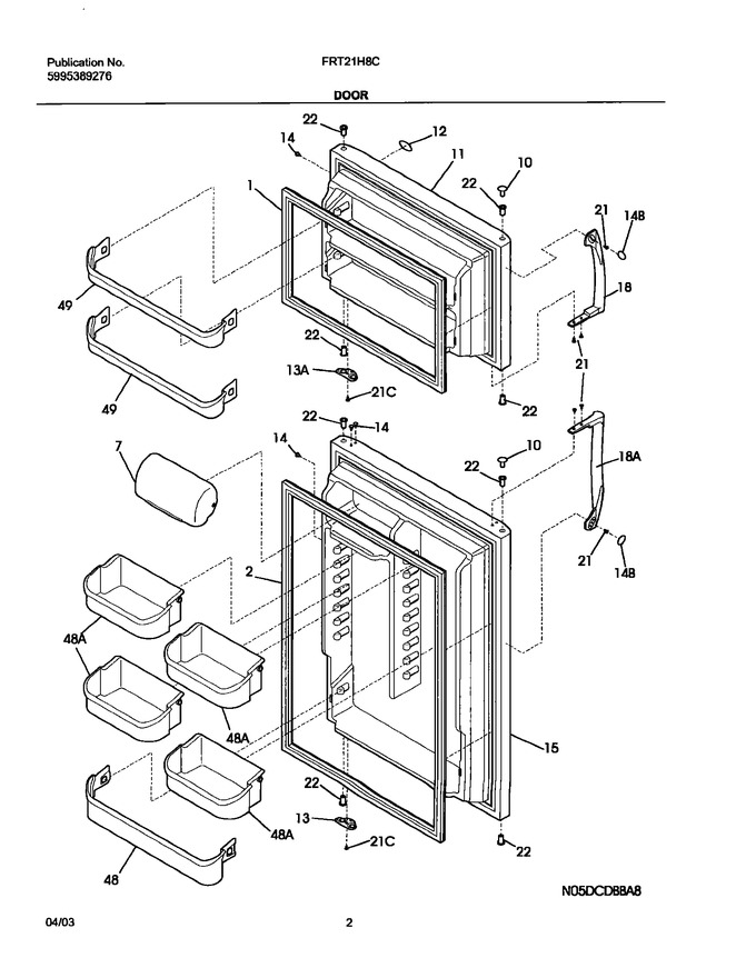Diagram for FRT21H8CK0