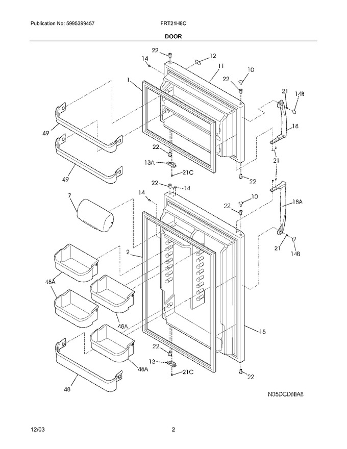Diagram for FRT21H8CW1