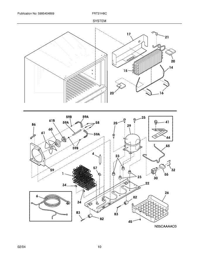 Diagram for FRT21H8CT2