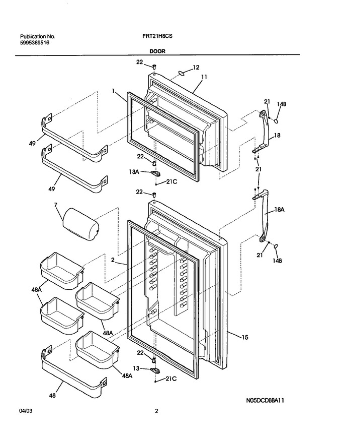 Diagram for FRT21H8CSK0