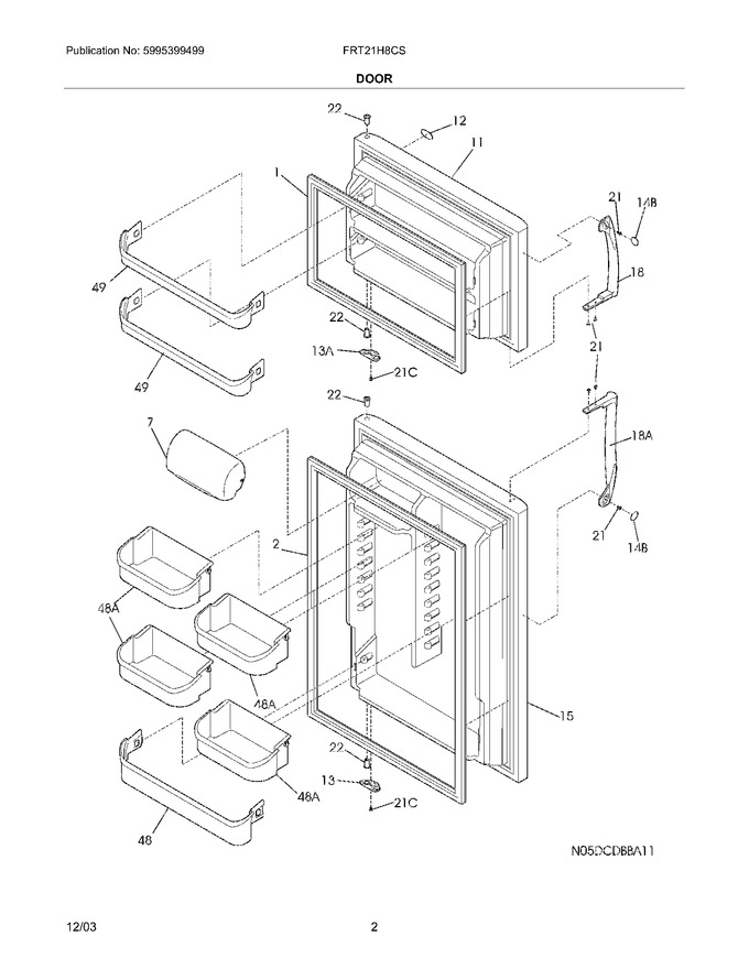 Diagram for FRT21H8CSB1