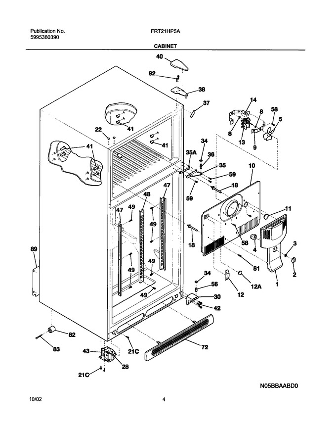 Diagram for FRT21HP5AB4