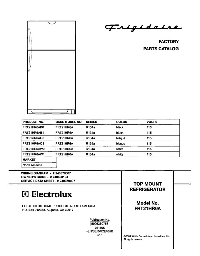 Diagram for FRT21HR6AQ1