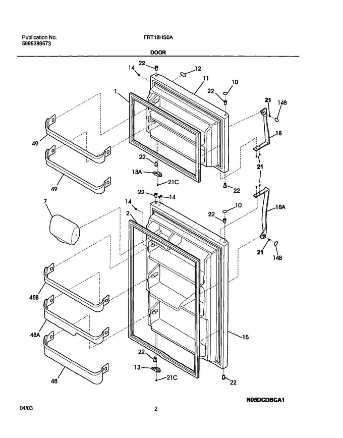Diagram for FRT21HS6AB4