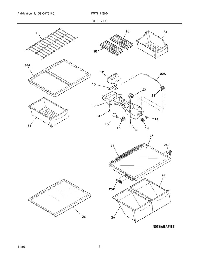 Diagram for FRT21HS6DW4