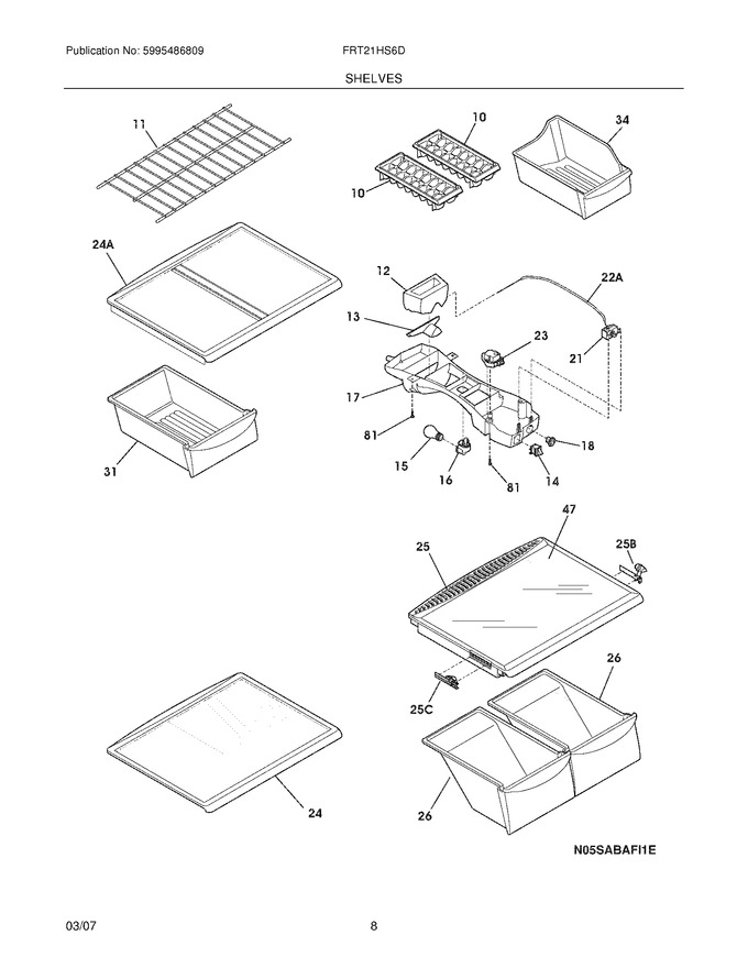Diagram for FRT21HS6DBB