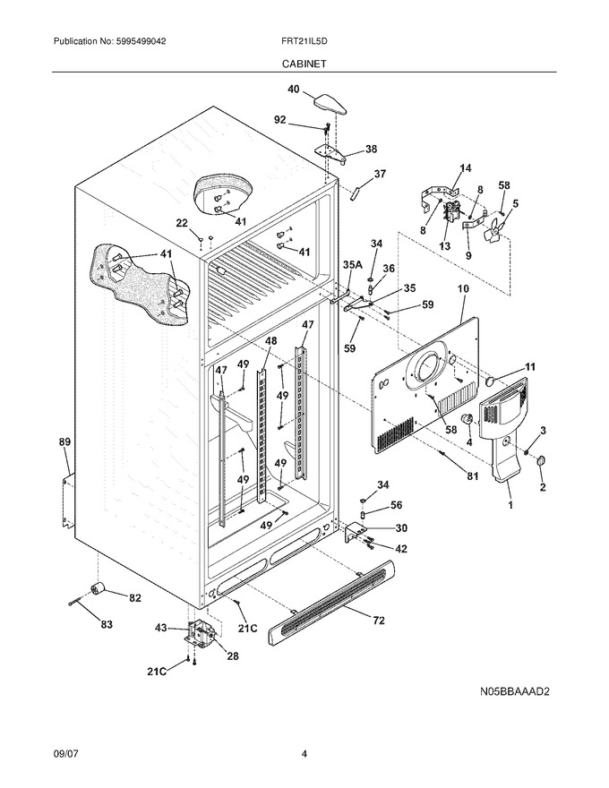 Diagram for FRT21IL5DWH