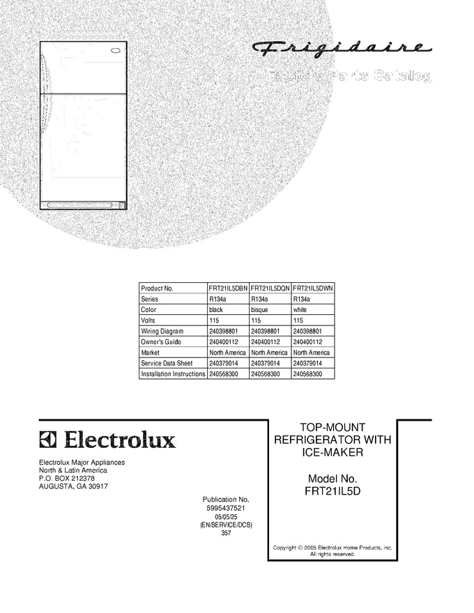 Diagram for FRT21IL5DBN