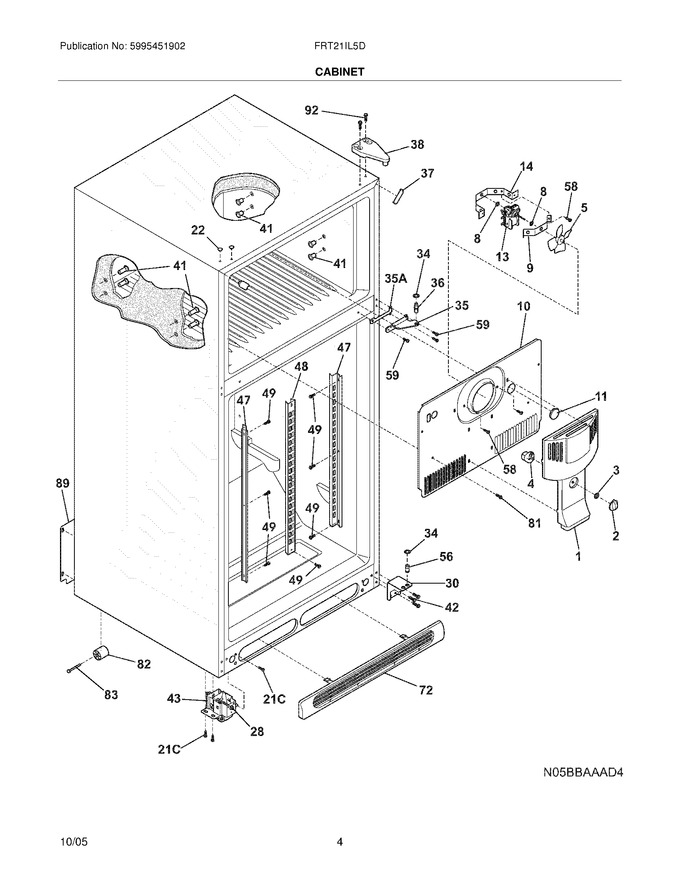 Diagram for FRT21IL5DQR