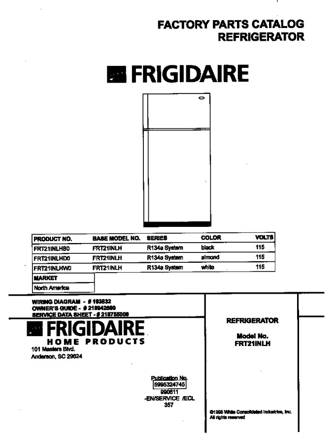 Diagram for FRT21INLHB0