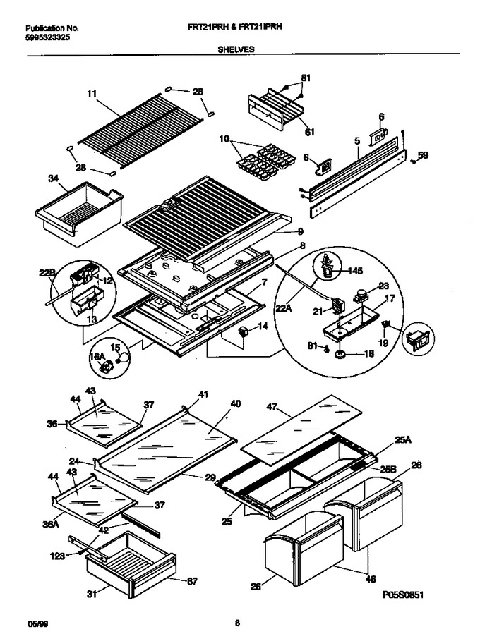 Diagram for FRT21PRHD1