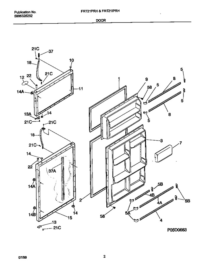 Diagram for FRT21PRHD3