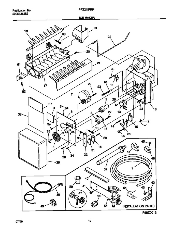 Diagram for FRT21IPRHD3