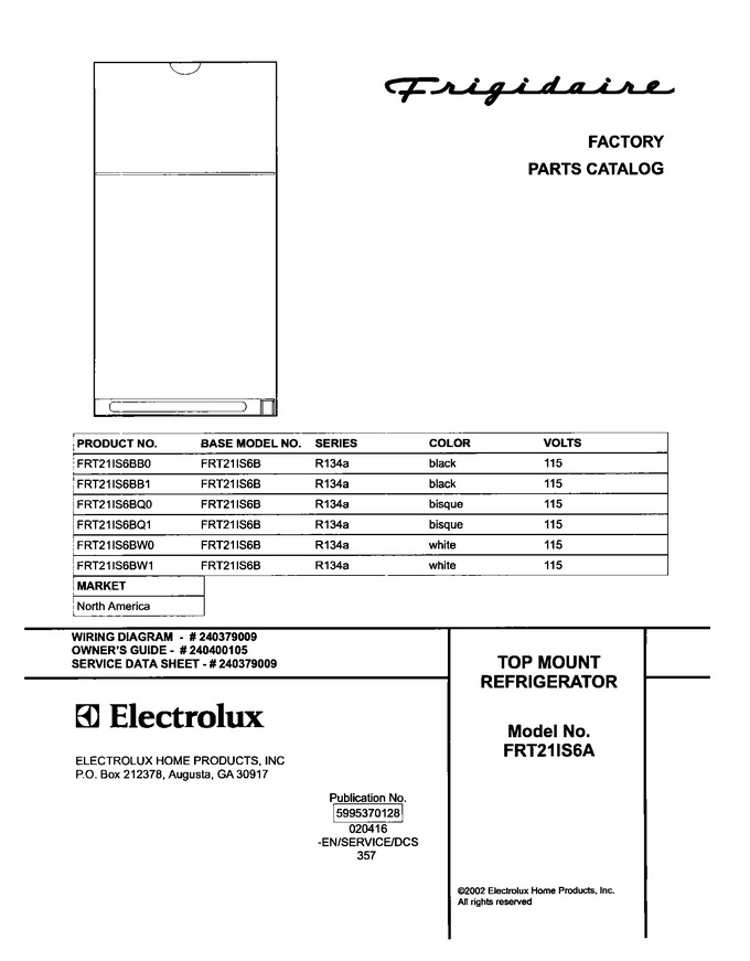 Diagram for FRT21IS6BB1