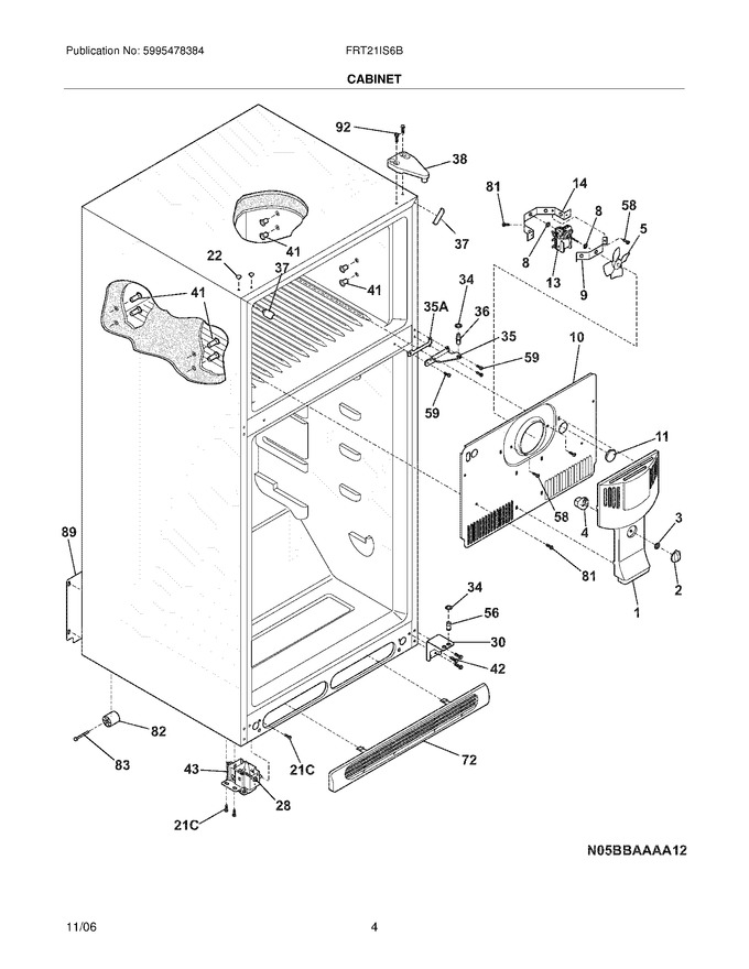 Diagram for FRT21IS6BQ8