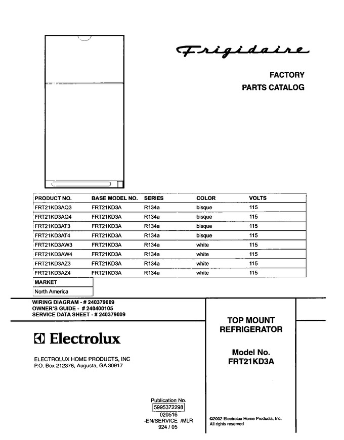 Diagram for FRT21KD3AQ4