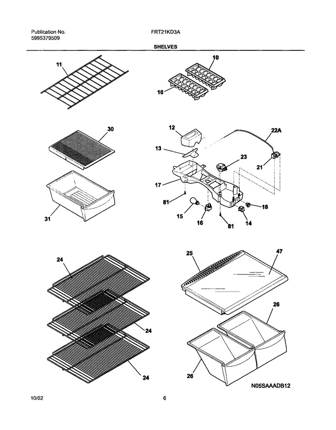 Diagram for FRT21KD3AQ5