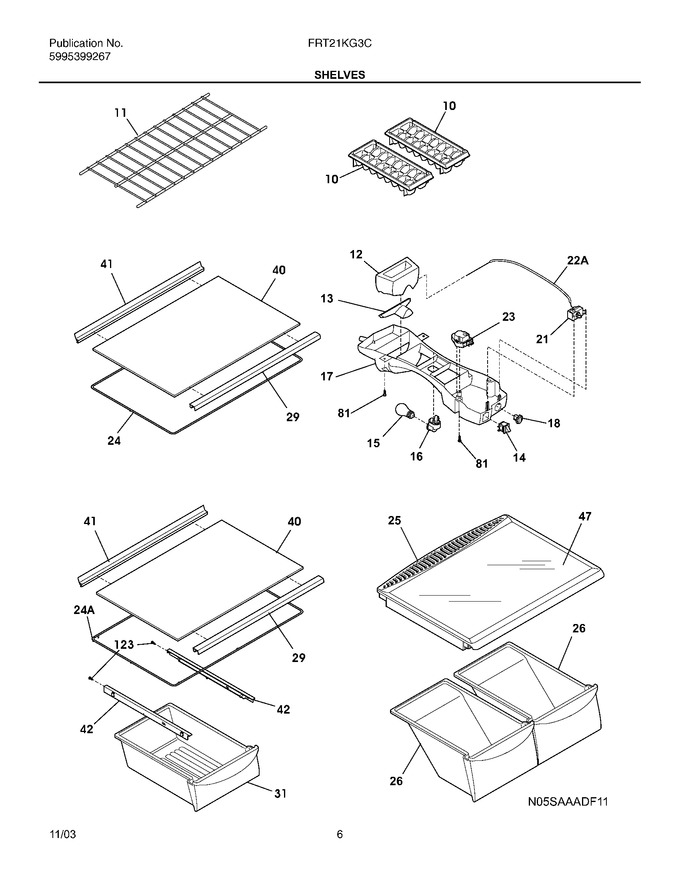 Diagram for FRT21KG3CW1