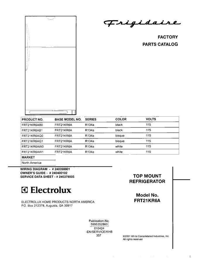 Diagram for FRT21KR6AW1
