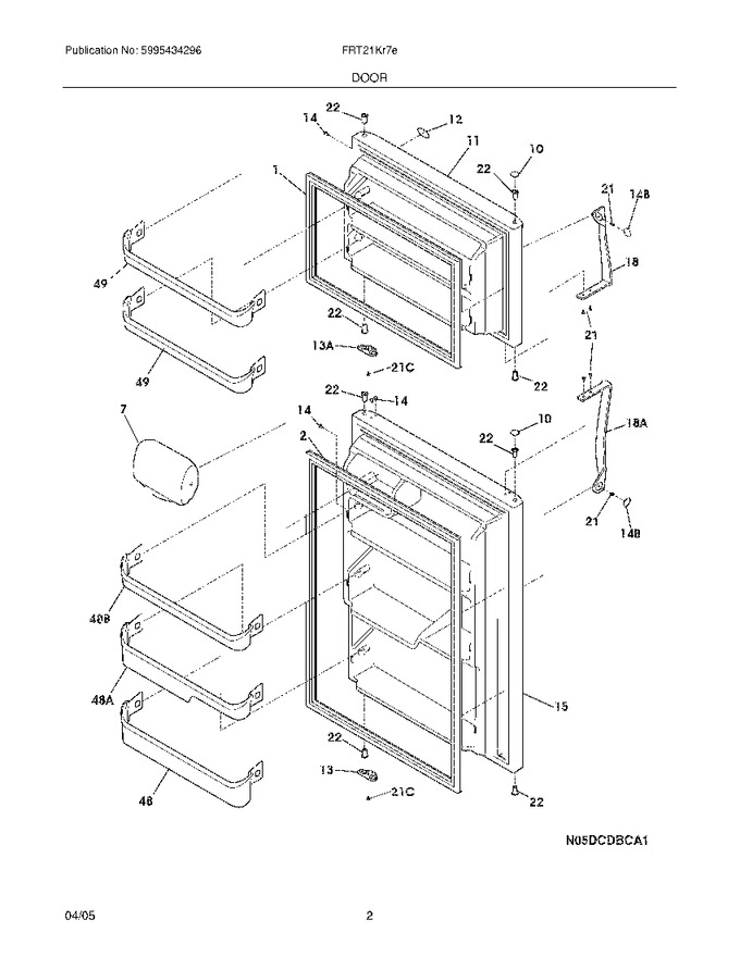 Diagram for FRT21KR7EB1