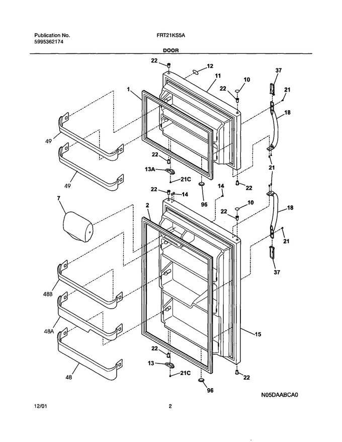 Diagram for FRT21KS5AW3