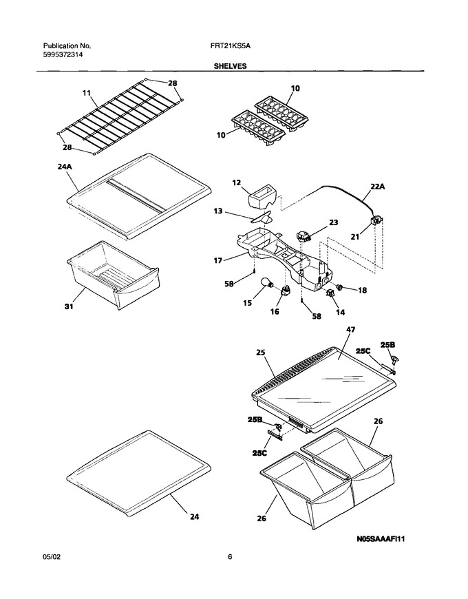 Diagram for FRT21KS5AQ5