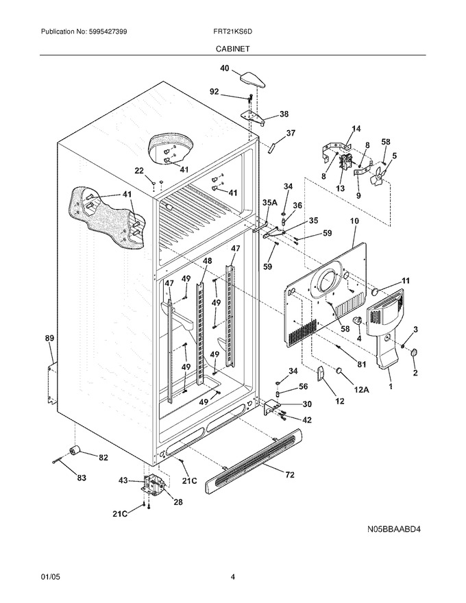 Diagram for FRT21KS6DW4