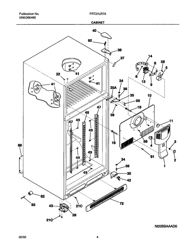 Diagram for FRT21LR7AB3