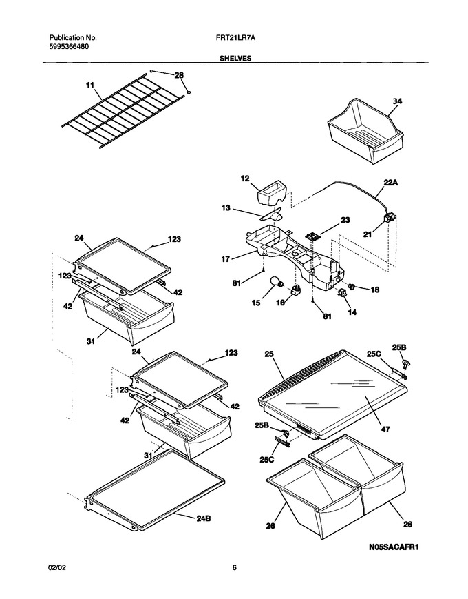 Diagram for FRT21LR7AB4