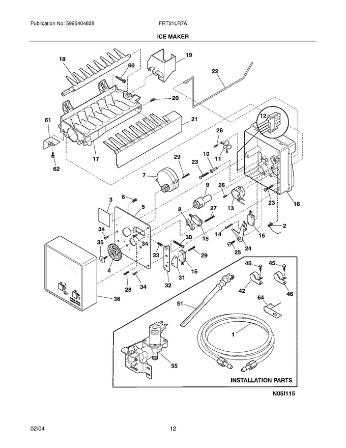 Diagram for FRT21LR7AW9