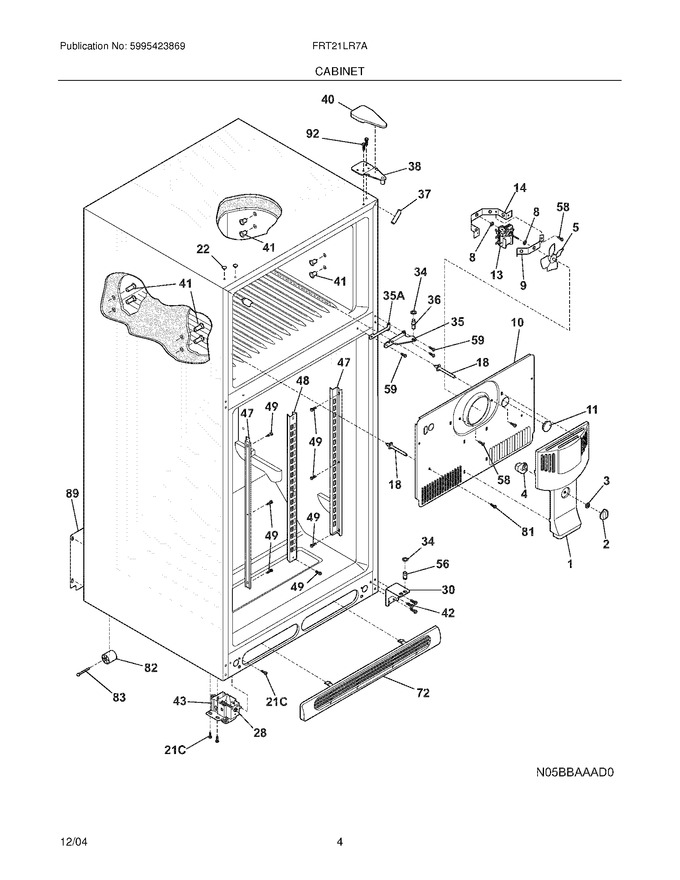 Diagram for FRT21LR7AWB