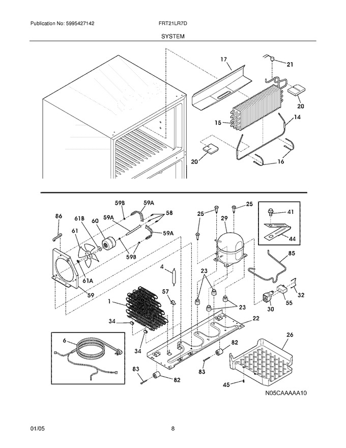Diagram for FRT21LR7DS5