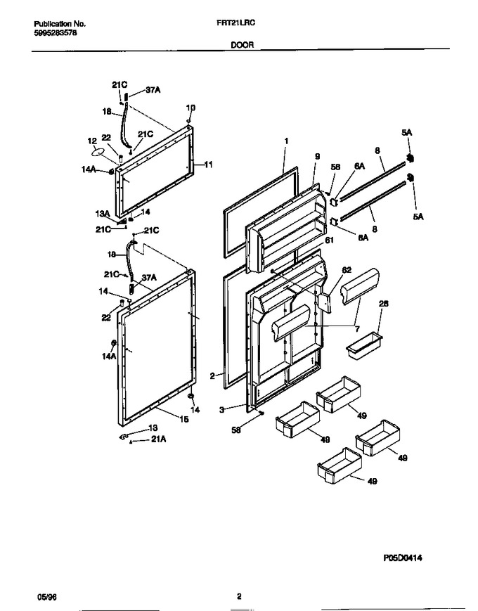 Diagram for FRT21LRCD3