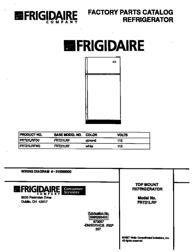 Diagram for FRT21LRFD0