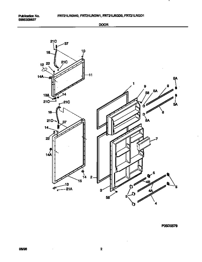 Diagram for FRT21LRGW1