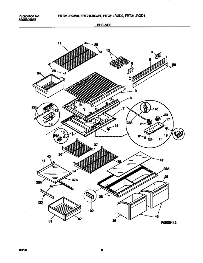 Diagram for FRT21LRGW0