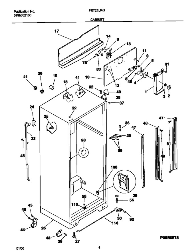 Diagram for FRT21LRGW3