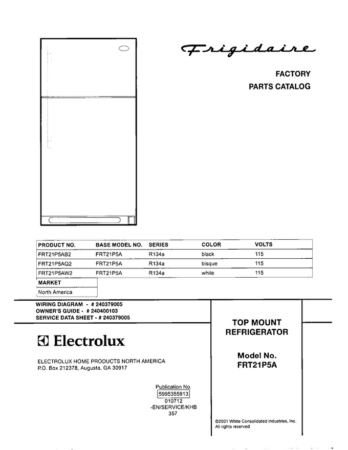 Diagram for FRT21P5AB2