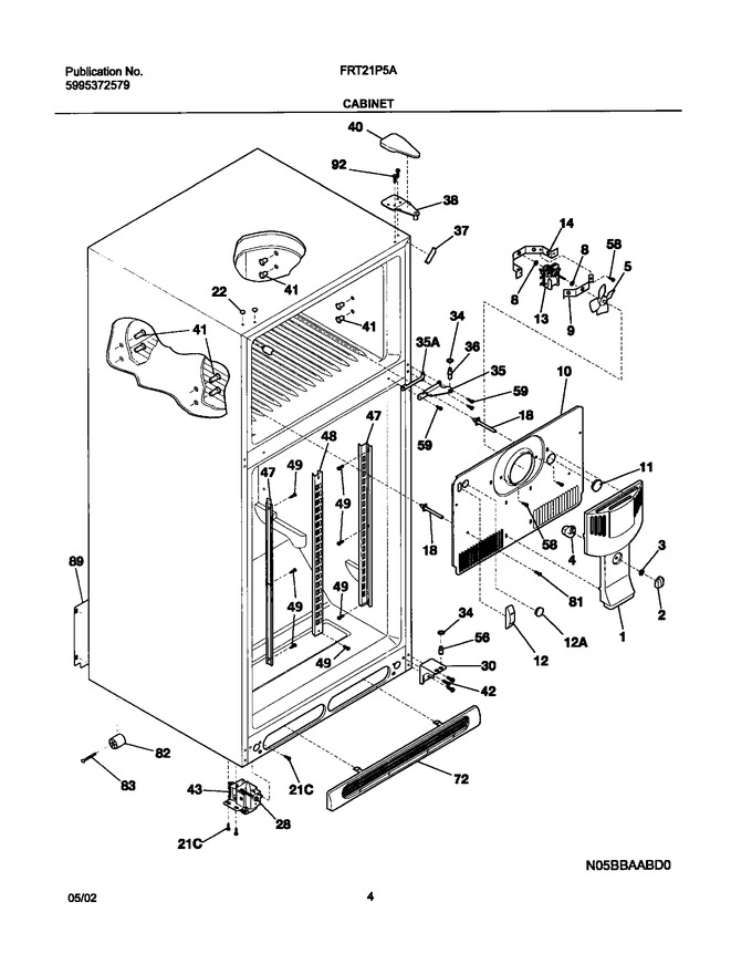 Diagram for FRT21P5AW6